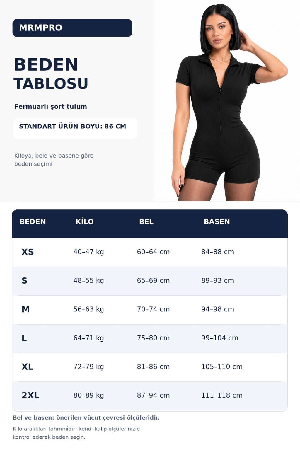 Kadın Siyah Kısa Kollu Fermuarlı Spor Tulum – Koşu, Tenis, Havuz, Deniz ve Günlük Kullanım